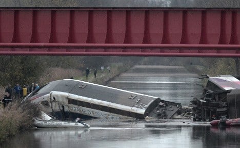 French train 'was 90km/h over limit' before deadly crash