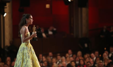 Swede Alicia Vikander wins Oscar for 'Danish Girl' role