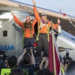 Solar Impulse plane makes first maintenance flight