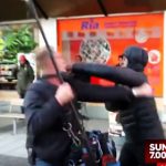 TV clip shows Aussie crew attacked in Sweden