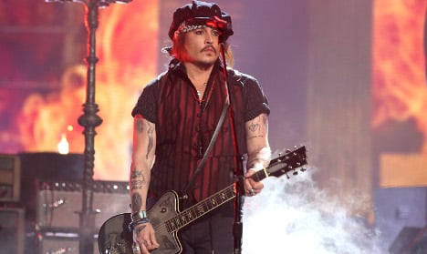 Johnny Depp set to sing for Stockholm in May