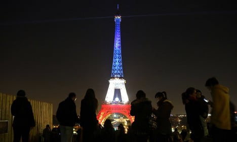 Eiffel Tower to light up in colours of Belgium in solidarity