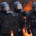 French student protests against job reforms turn ugly