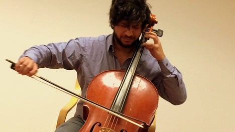 The broken cello: Abboud’s journey to Sweden