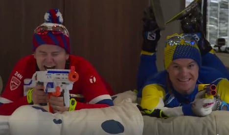Skis, lycra and Ikea: 3.8m hits but is this video really funny?