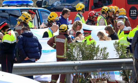 13 killed as bus carrying students crashes in Spain