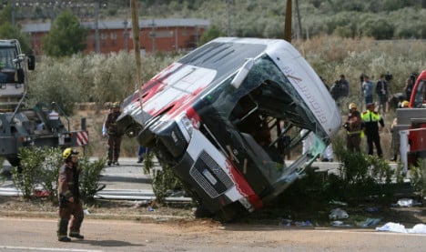 One German killed in deadly Spain bus crash