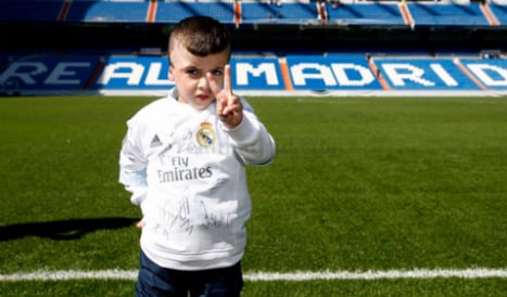 Real Madrid dream comes true for Palestinian fireball orphan