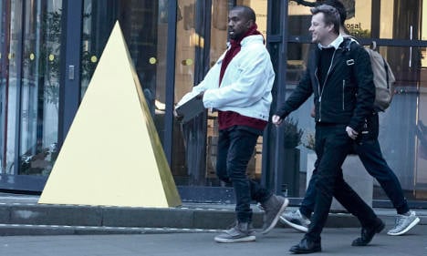 Ikea town goes nuts for unexpected Kanye West visit