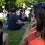France has highest (number of) teen cannabis smokers