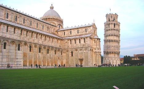 German student's body found near Leaning Tower of Pisa