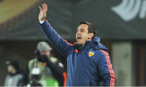 Adios! Valencia sacks Gary Neville after just four months