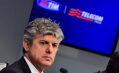 Telecom Italia chief resigns amid reports of Vivendi clash