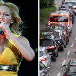 Terrible pop star caused worst traffic chaos of 2015