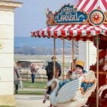 The Schloss Hof Easter Market also includes simple rides for the younger children, a petting pen, and pony rides as well as the possibility to visit the outside animal pens, including camels and alpacas.Photo: Jerry Barton