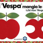 'He who rides Vespa, eats the apple'Photo: Piaggio