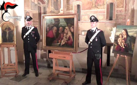 Art stolen from prince by Nazis turns up in Italian home