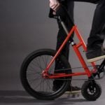 Inventor hopes to woo city-slicker hipsters with ‘half-bike’