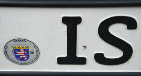 German town fights terror with 'IS' ban on numberplates