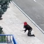 Rambo cop with plastic gun sparks panic in Madrid plaza