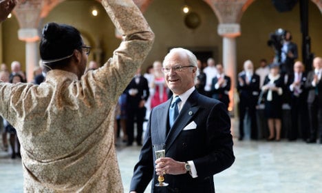 Sweden's king celebrates on his 70th birthday