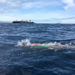 German swims from Europe to Africa in under 3 hours