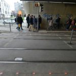 City installs floor traffic lights for smartphone addicts