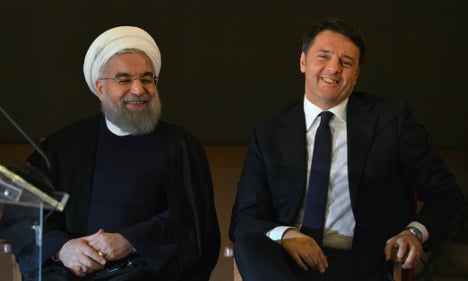 Renzi seeks to revive Italy’s economic clout in Iran