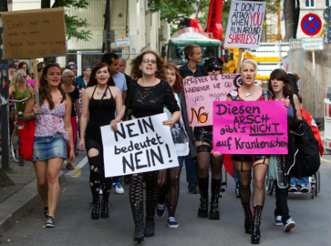 German women battle for ‘no means no’ in rape law