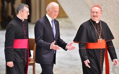 Joe  Biden takes 'Moonshot' cancer campaign to Vatican