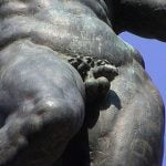 French statue gets removable organ to fight penis thieves
