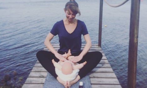 ‘My massage helps Swedes to bond with their babies’
