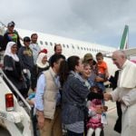 Pope’s refugee families settle into Roman life