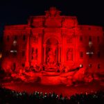 Trevi runs red with ‘blood’ of persecuted Christians
