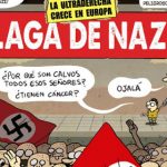 Spanish magazine boss punched over anti-Nazi cover