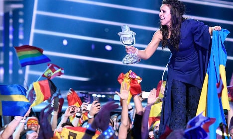 Eurovision star brushes off Russian fury over Sweden win