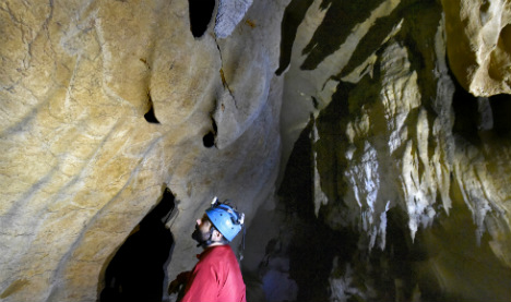 Stunning cave paintings found 300 metres below Spain