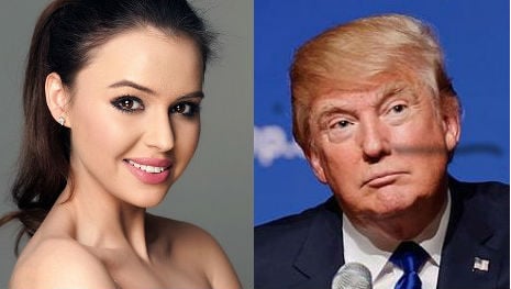 Miss Sweden hits back at Obama Trump gibe