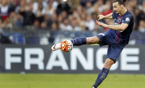 Swede hotshot Ibrahimovic lifts cup in PSG swansong