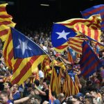 Anger as Catalan flag banned from major football match