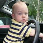 Police catch 3-year-old joyriding in mother’s car