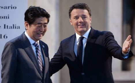 Italy and Japan urge G7 to spend for growth