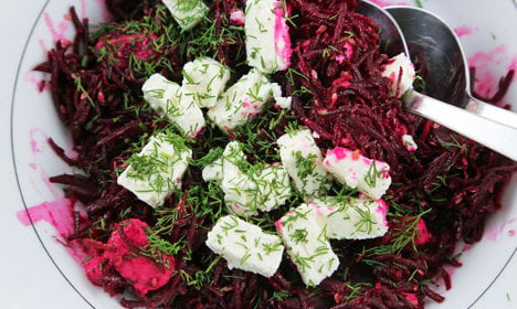 Fend off the bad weather with a Swedish beetroot salad