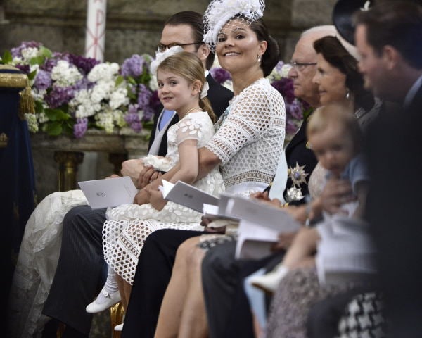 IN PICTURES: Royal smiles at Prince Oscar’s christening
