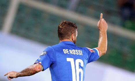 Motta and De Rossi get nod for Italy in Euro 2016