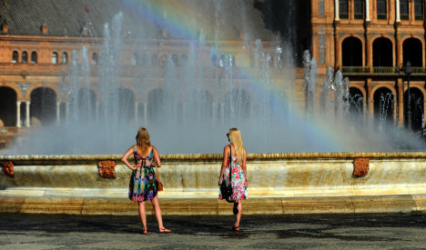 Spain cools off with brief respite from the summer heat