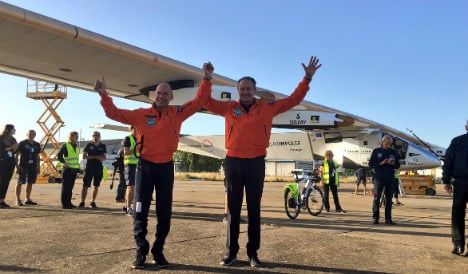 First ever solar flight to cross Atlantic arrives safely in Spain