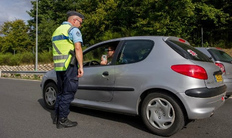 Frenchwoman ‘strips for police’ after car accident