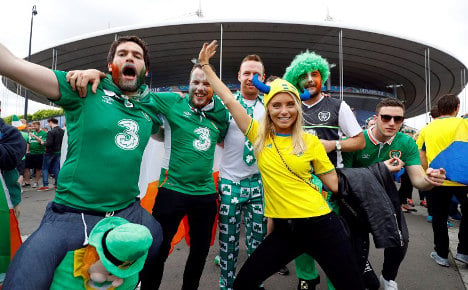 Paris to honour Ireland’s two sets of ‘wonderful’ fans