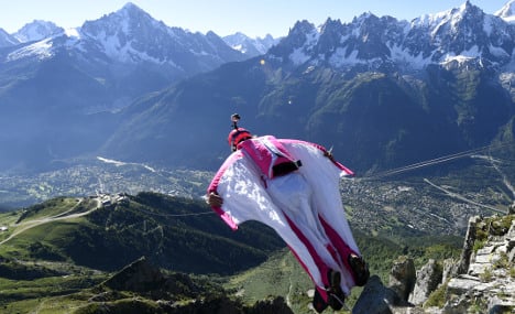 Wingsuit jumper plunges to his death in French Alps